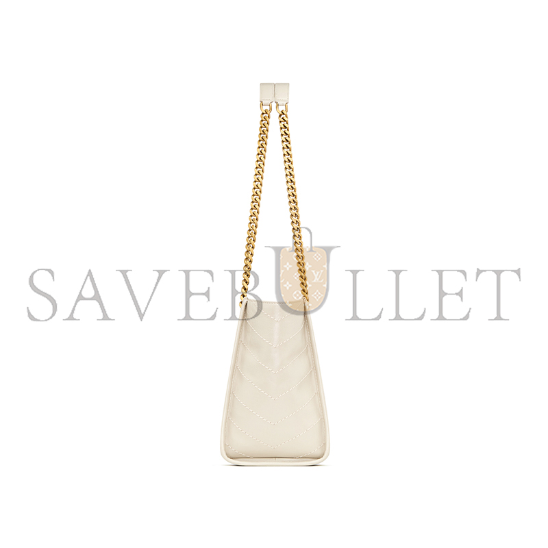 YSL NIKI SMALL SHOPPING IN VINTAGE LEATHER 8726800EN079207 (25*19*10cm)